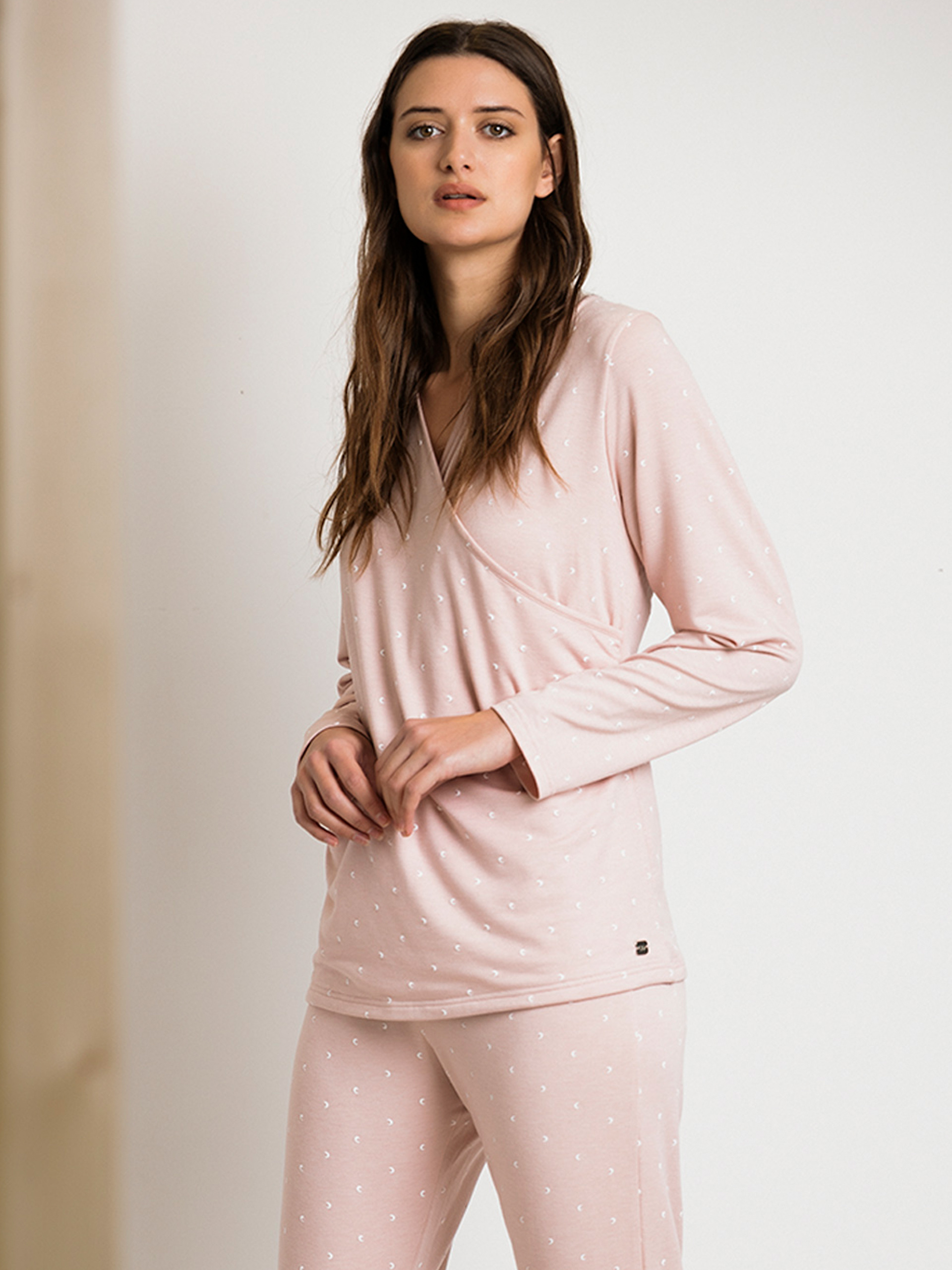 PIJAMA SEÑORA MATERNIDAD LUNA ADMAS 56217