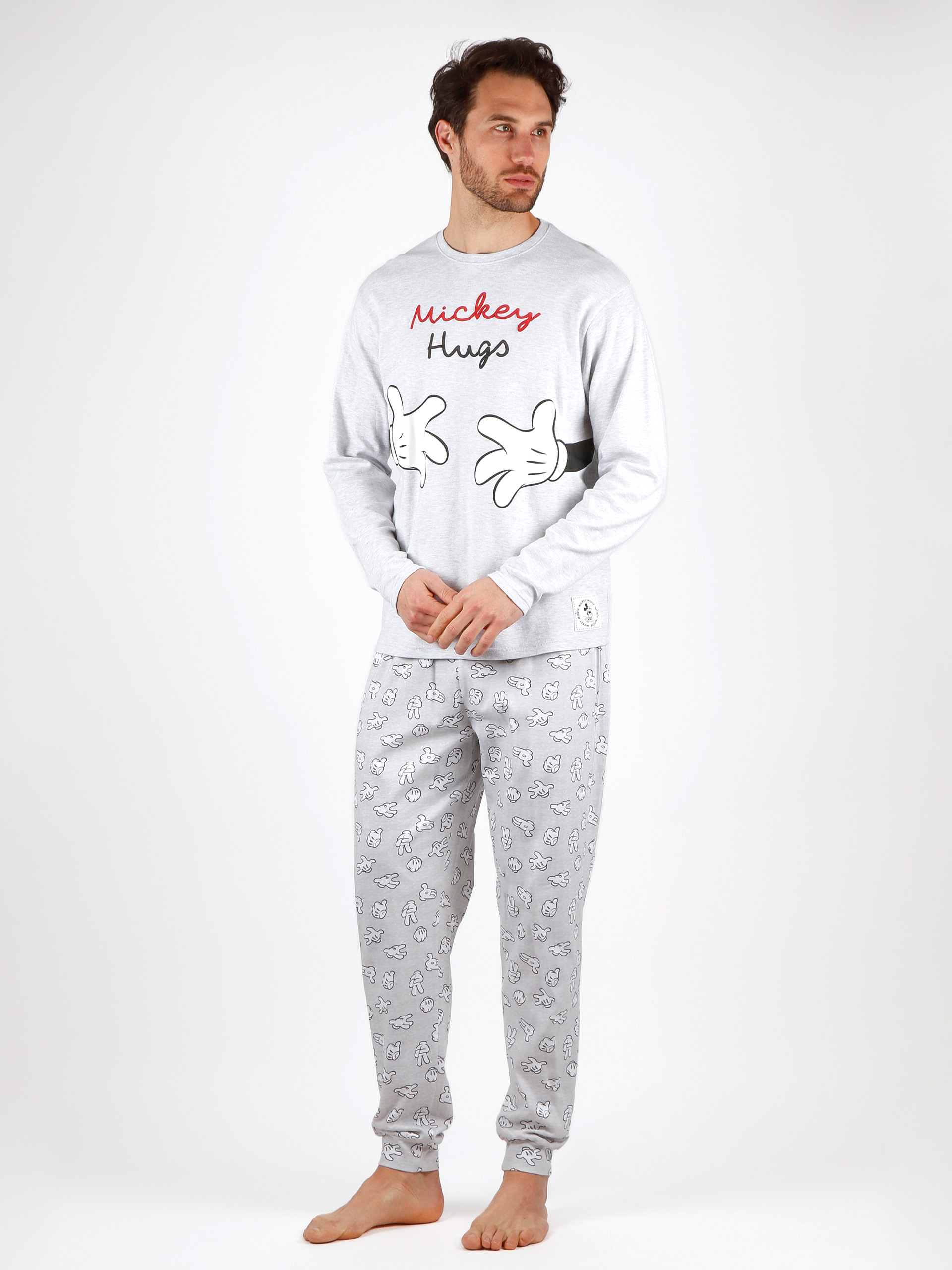 PAJAMAS MAN MICKEY HUGS ADMAS 56444