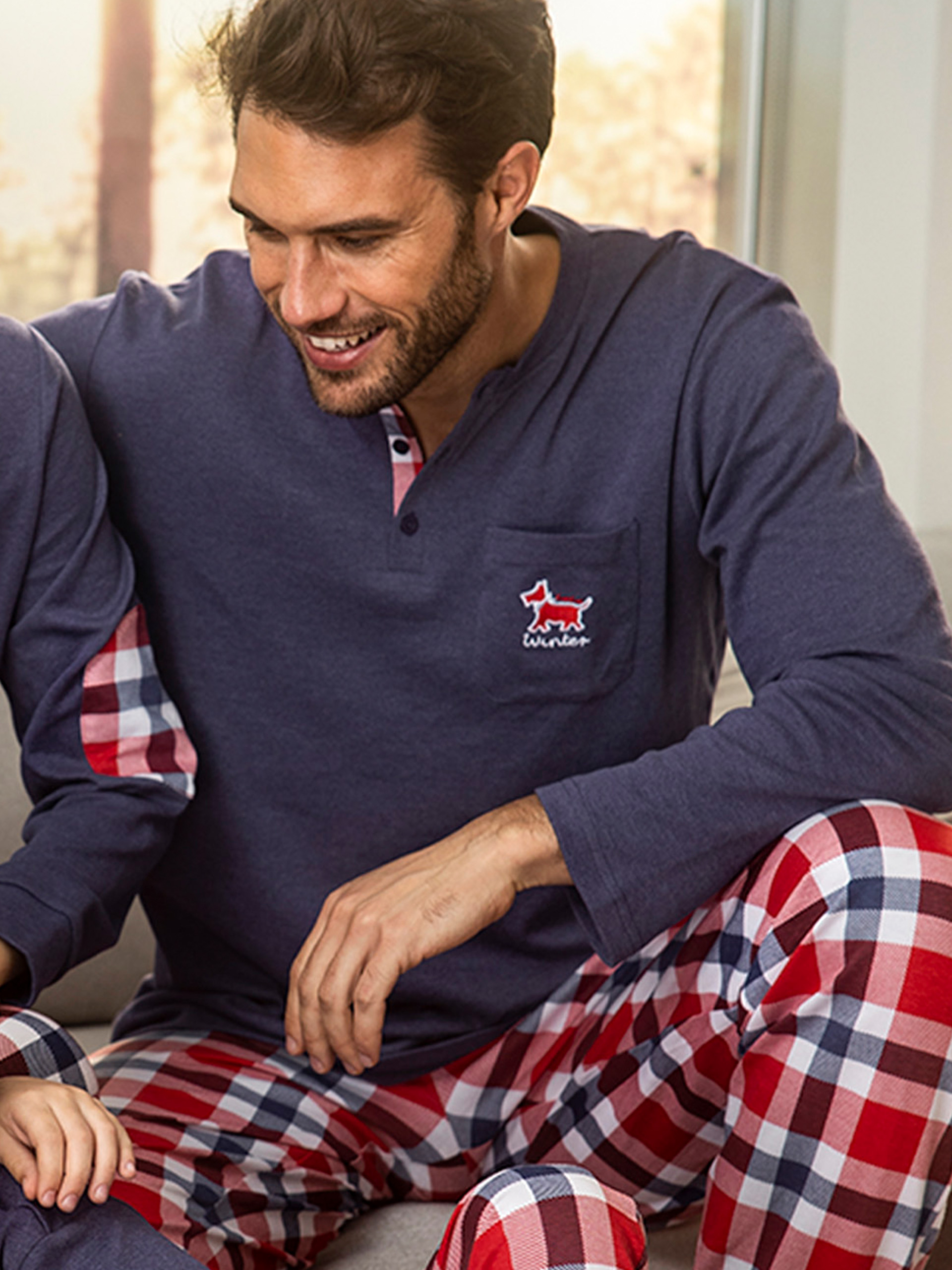 PAJAMAS MAN LOU WINTER ADMAS 56567