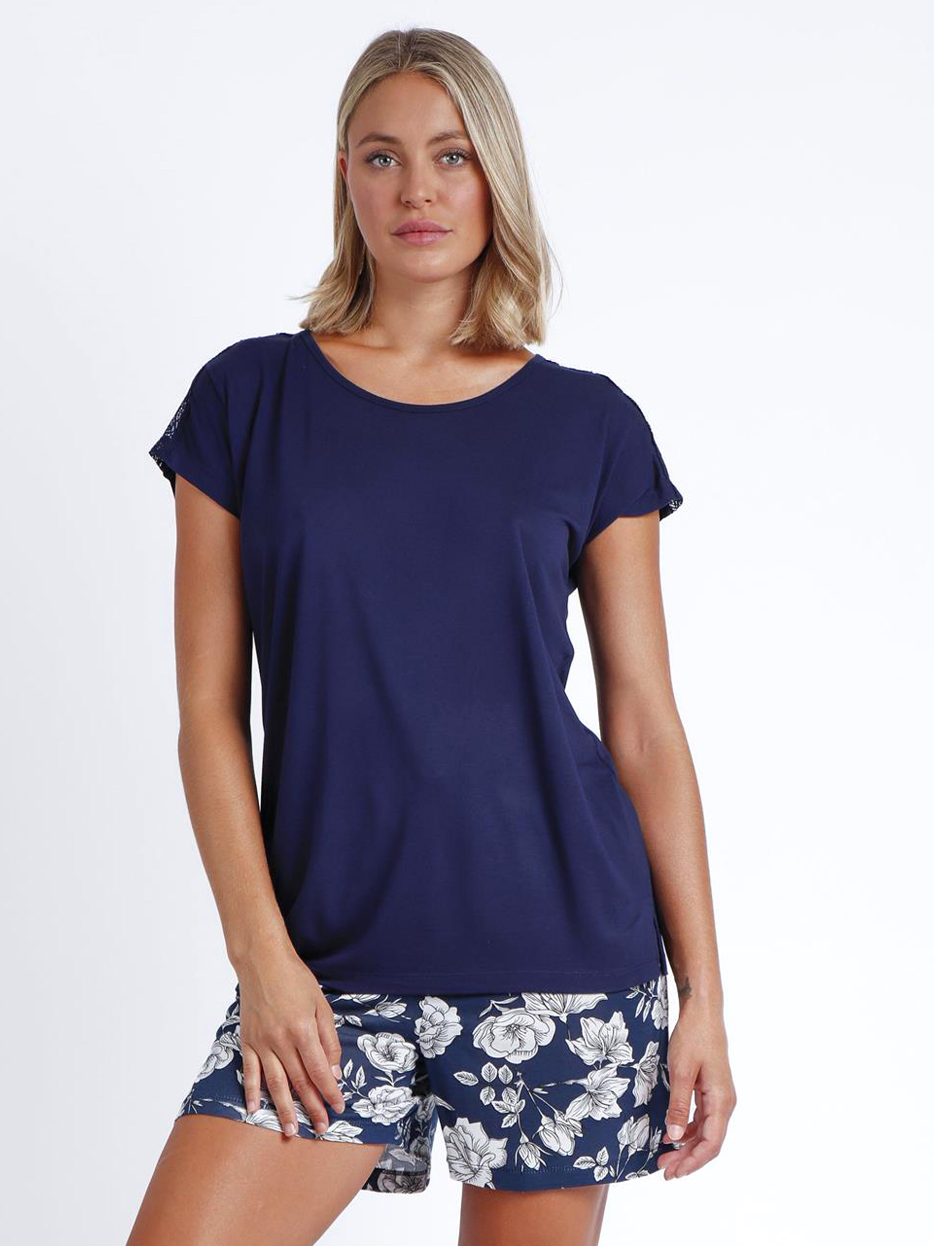 PIJAMA SENHORA MARINO FLORES ADMAS 60131