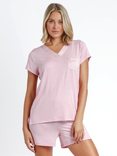 PIJAMA SENHORA CETIM BANDAS ADMAS 60146