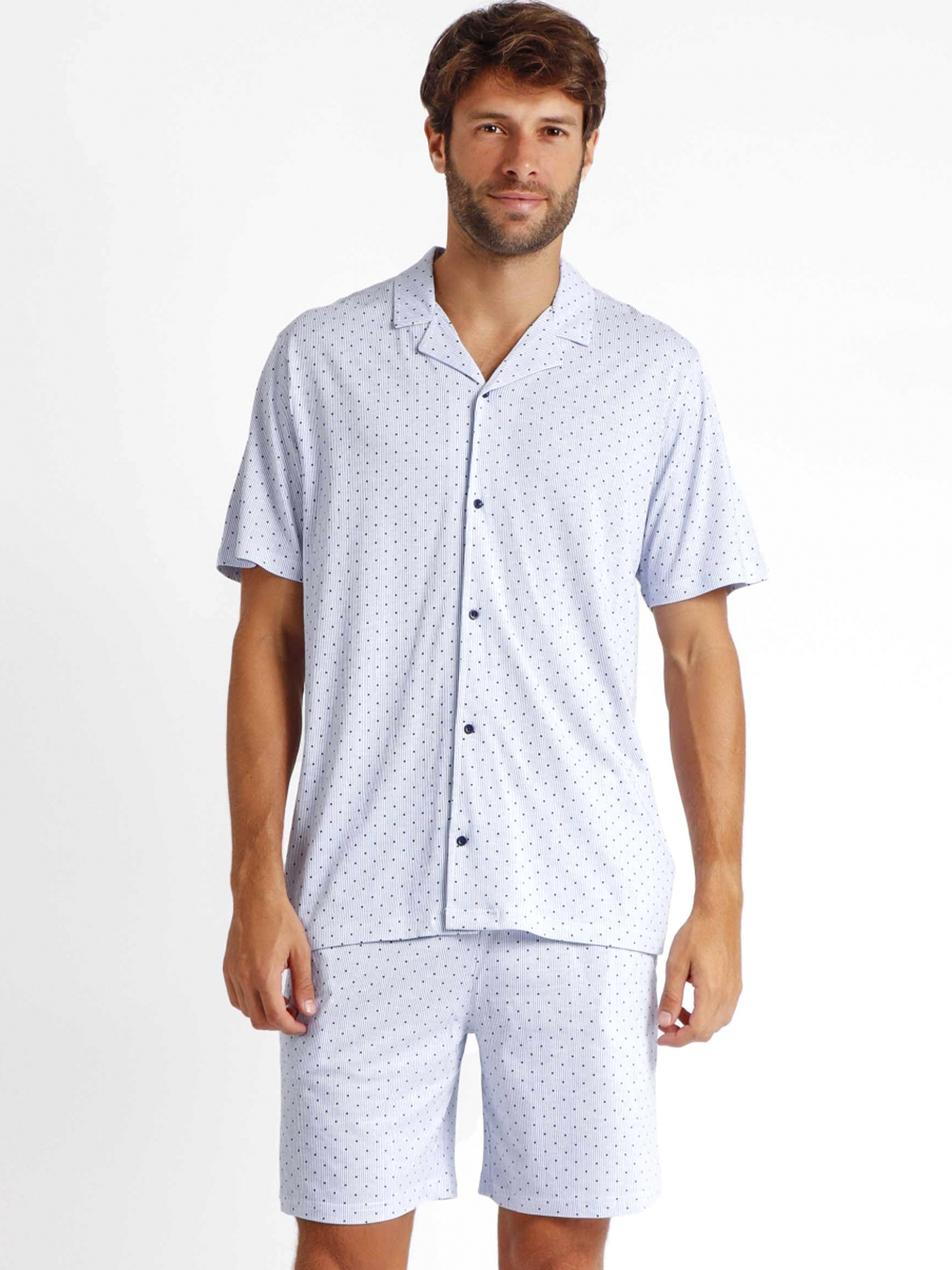 PAJAMAS FOR MEN STRIPES & DOTS ADMAS 60253
