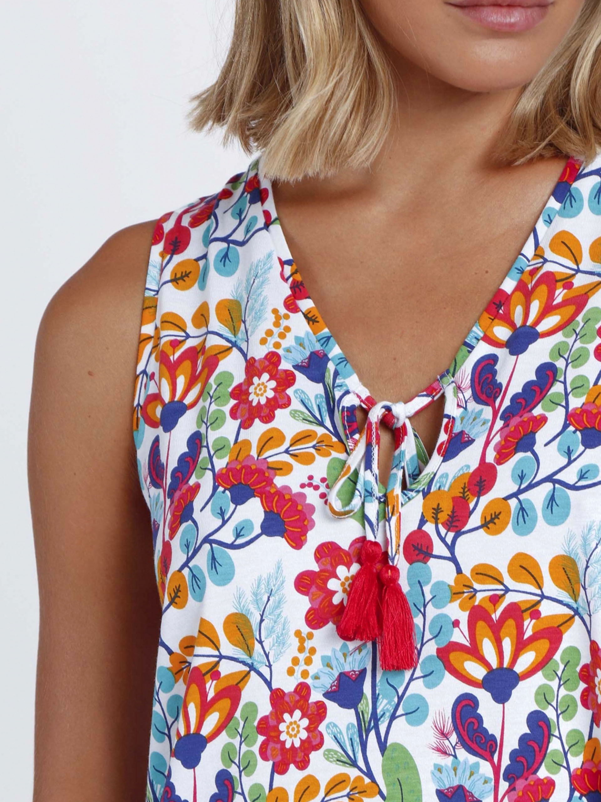 TIME TO BLOOM CAMISA DE MUJER ADMAS 61119