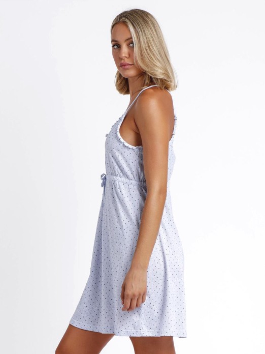 LADY'S SHIRT STRIPES & DOTS ADMAS 61139