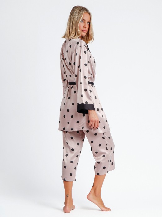 ROBE SENHORA ELEGANT DOTS ADMAS 67002