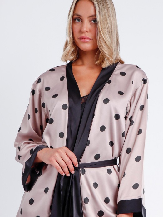 ROBE SENHORA ELEGANT DOTS ADMAS 67002