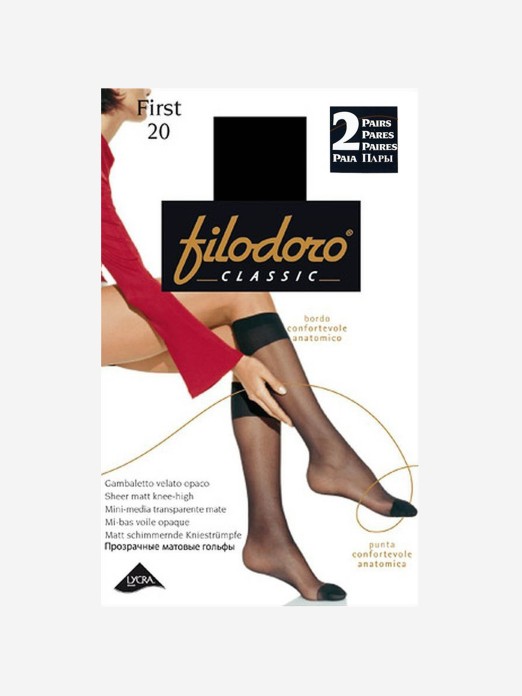 FILODORO MINI-SOCK FIRST 20 (2 PAIRS)
