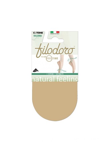 SOLETTA BALLERINA COTTONE P2 FILODORO 114891DB SOLETTA BALLERINA COTTONE P2 FILODORO 114891DB