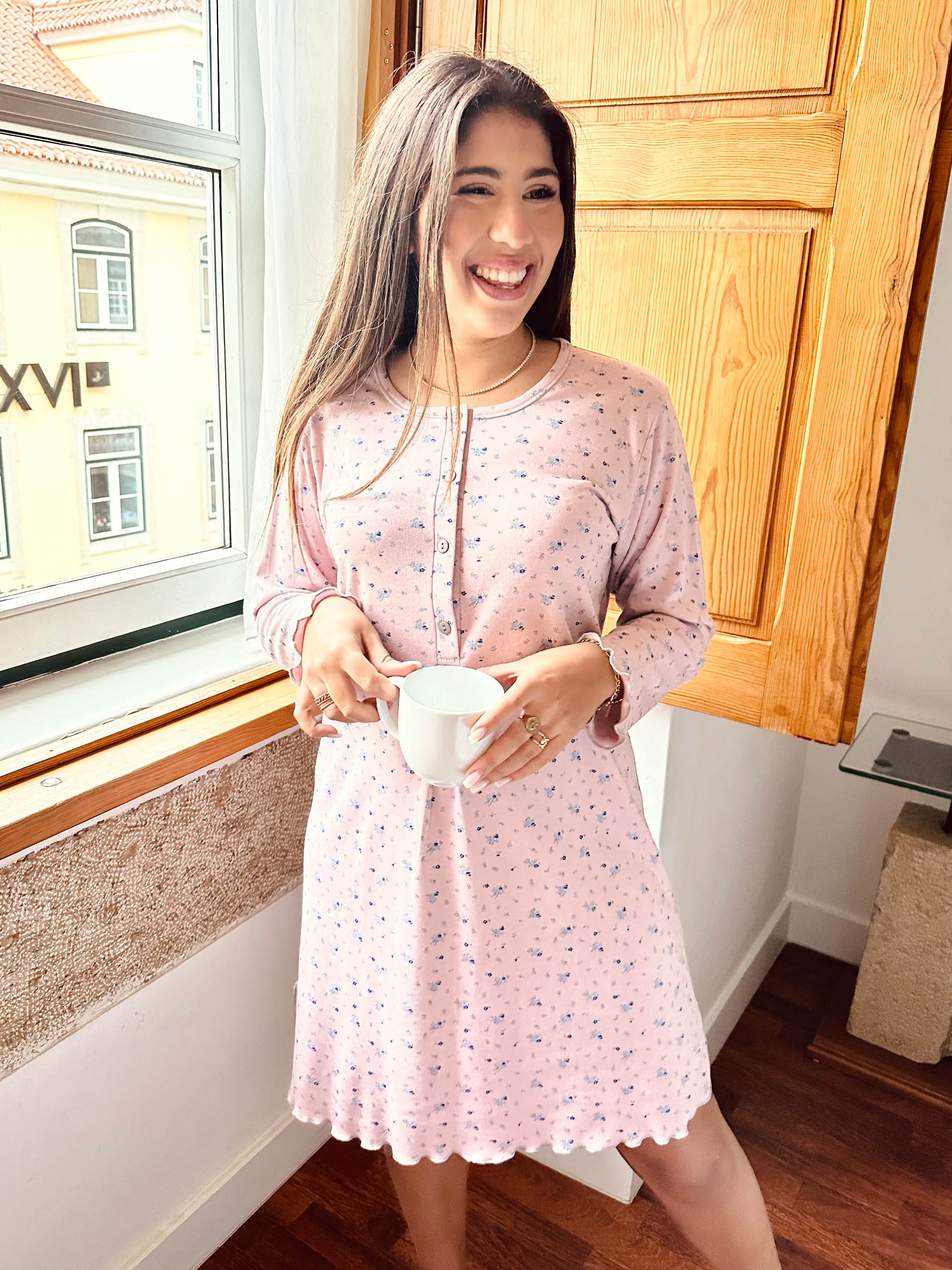 CAMISA DORMIR SENHORA LANGIARTE 10098