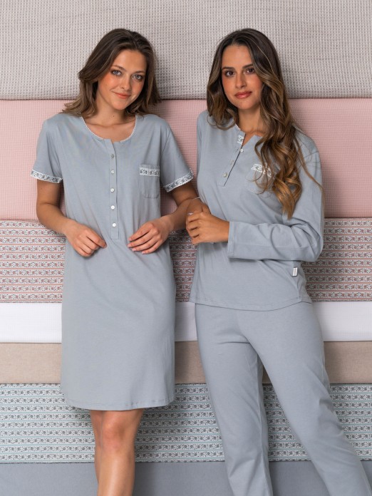 CAMISA SENHORA LANGIARTE BY MIRA 3408MV