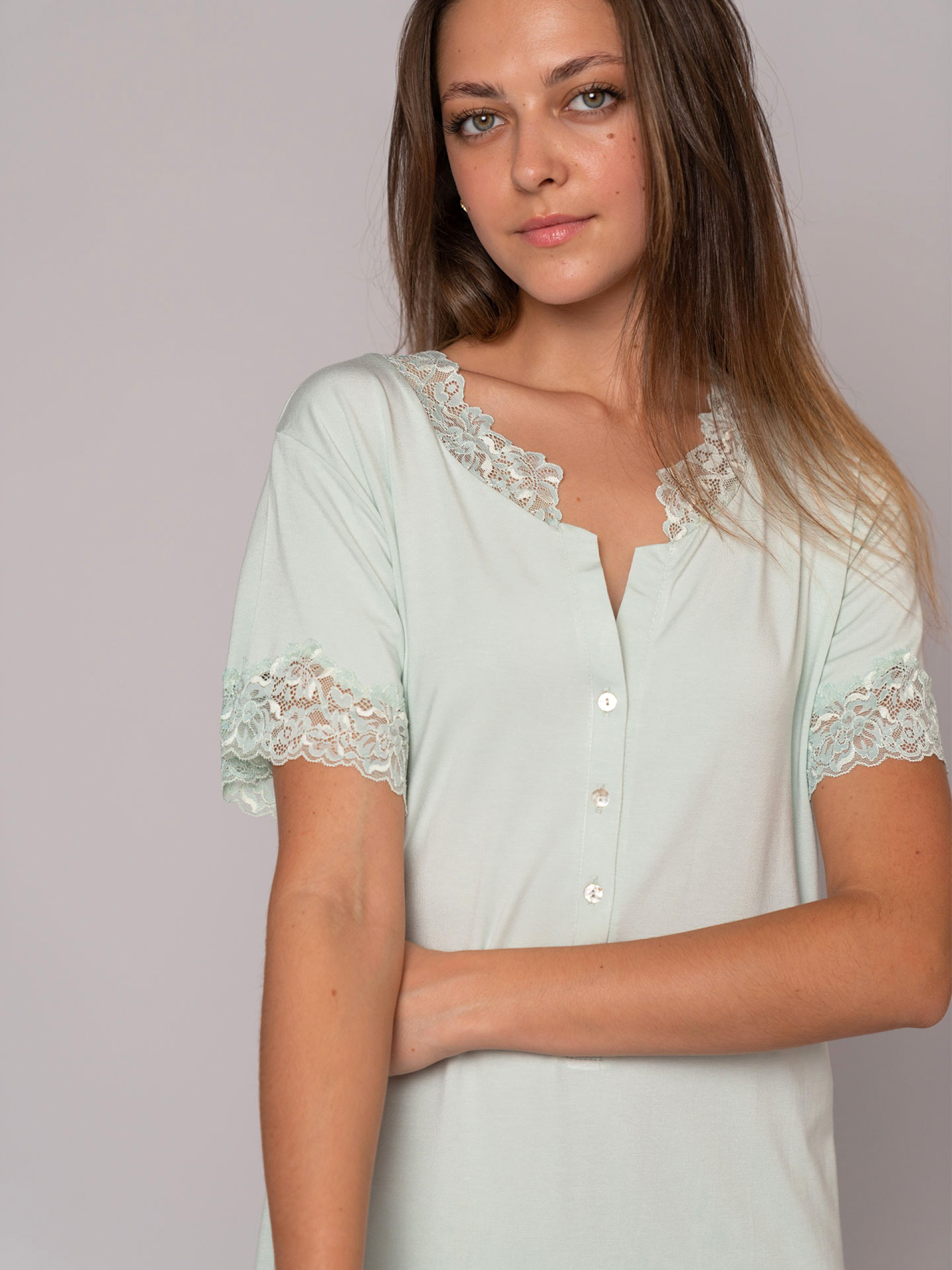 CAMISA DE SEÑORA LANGIARTE BY MIRA 3415MV