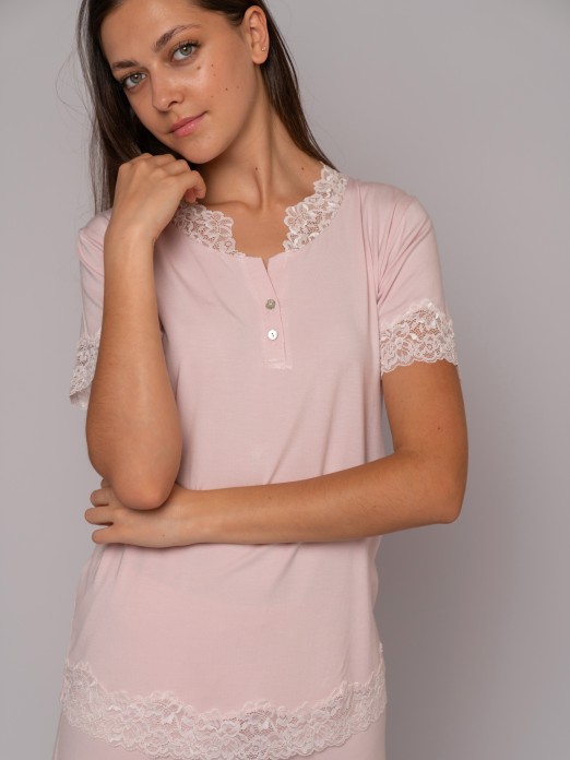 PIJAMA SENHORA LANGIARTE BY MIRA 8888MV