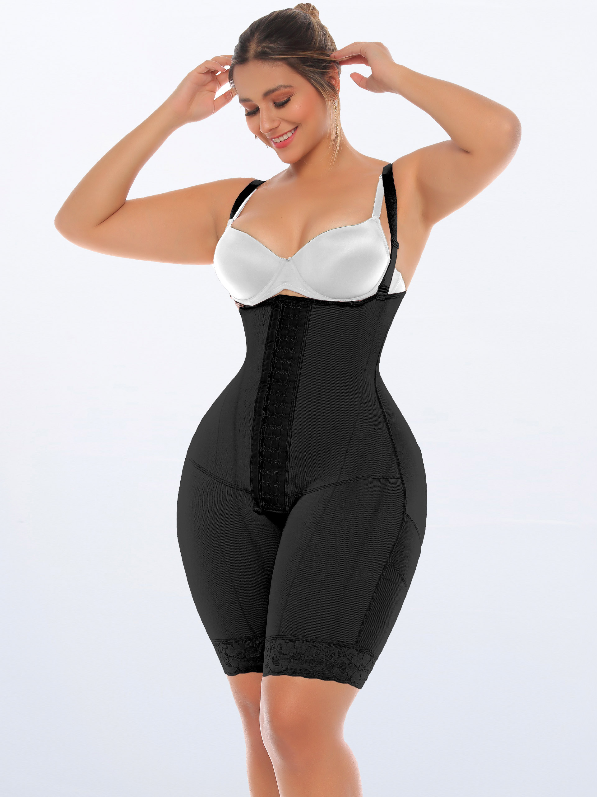 CINTA MODELADORA COM COLCHETES OTILIA LISBOA #22753