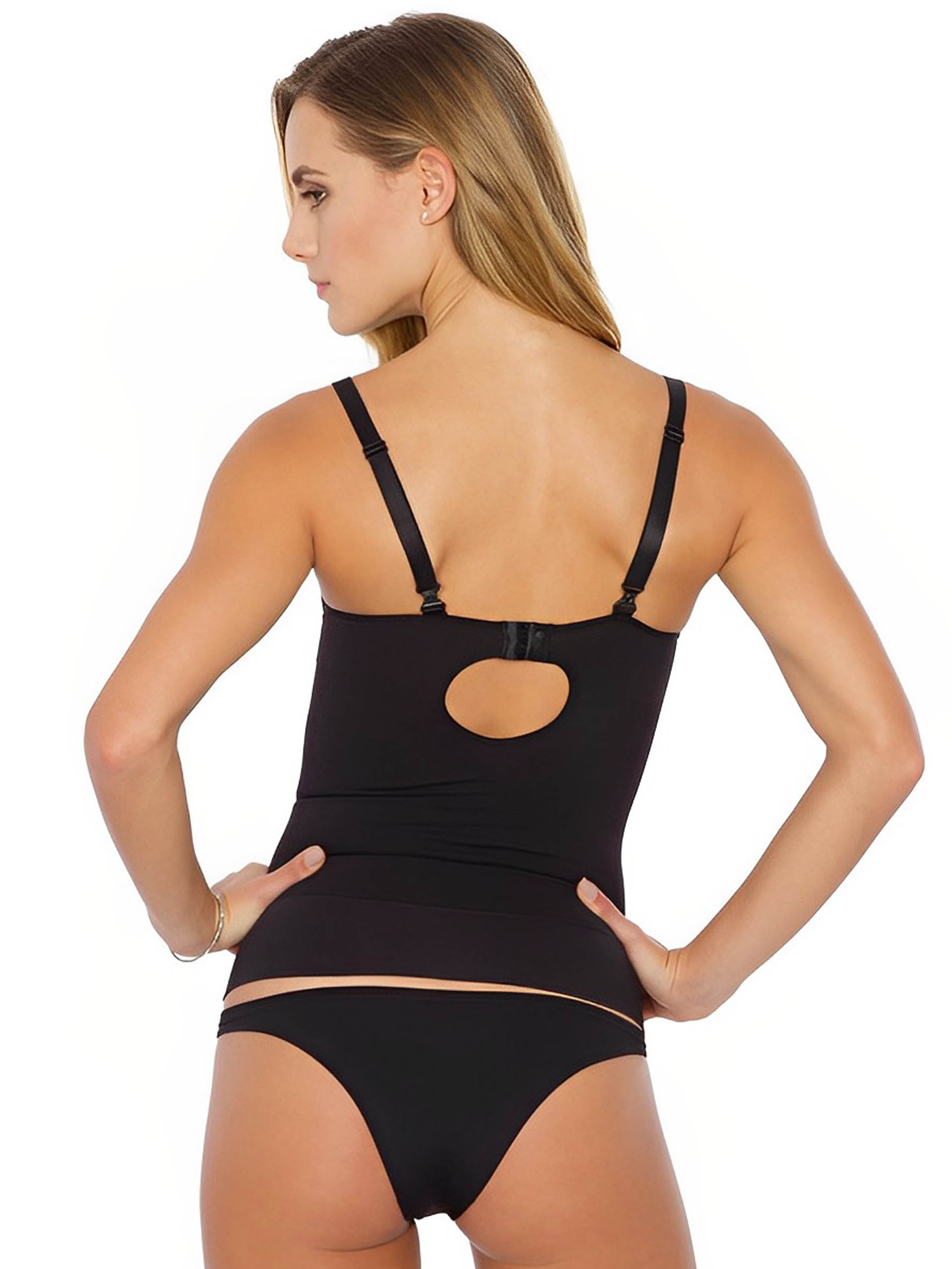 CAMISOLA MODELADORA COM COPA MOLDADA PLIÉ 50416