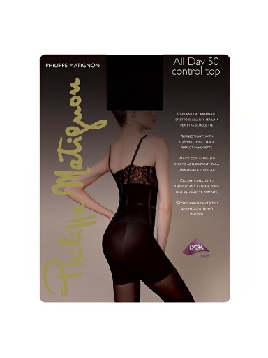 MEDIAS ALL DAY 50 C/TOP PHILIPPE MATIGNON M 114385 MEDIAS ALL DAY 50 C/TOP PHILIPPE MATIGNON M 114385