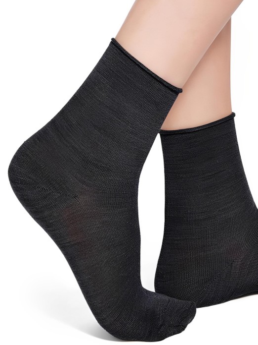 CALZA FLOU CASHMERE SOCK PHILIPPE MATIGNON M114807