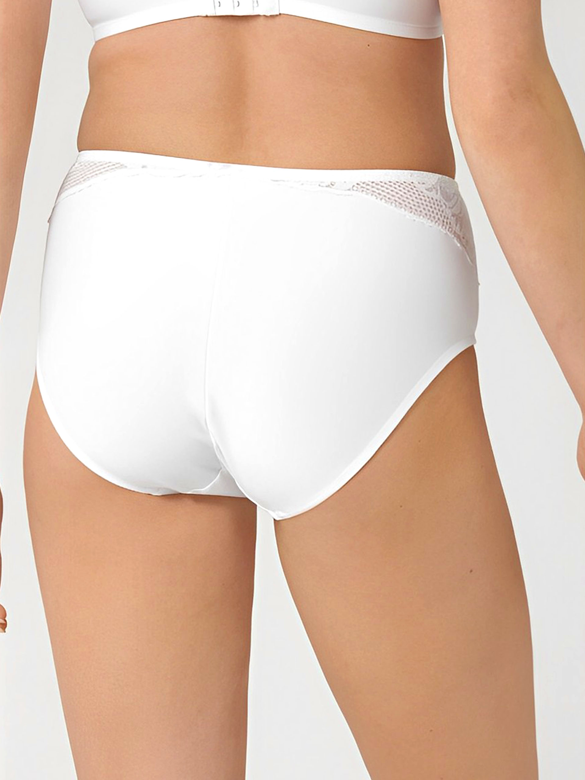 MODERN LACE+COTTON MAXI BRIEFS