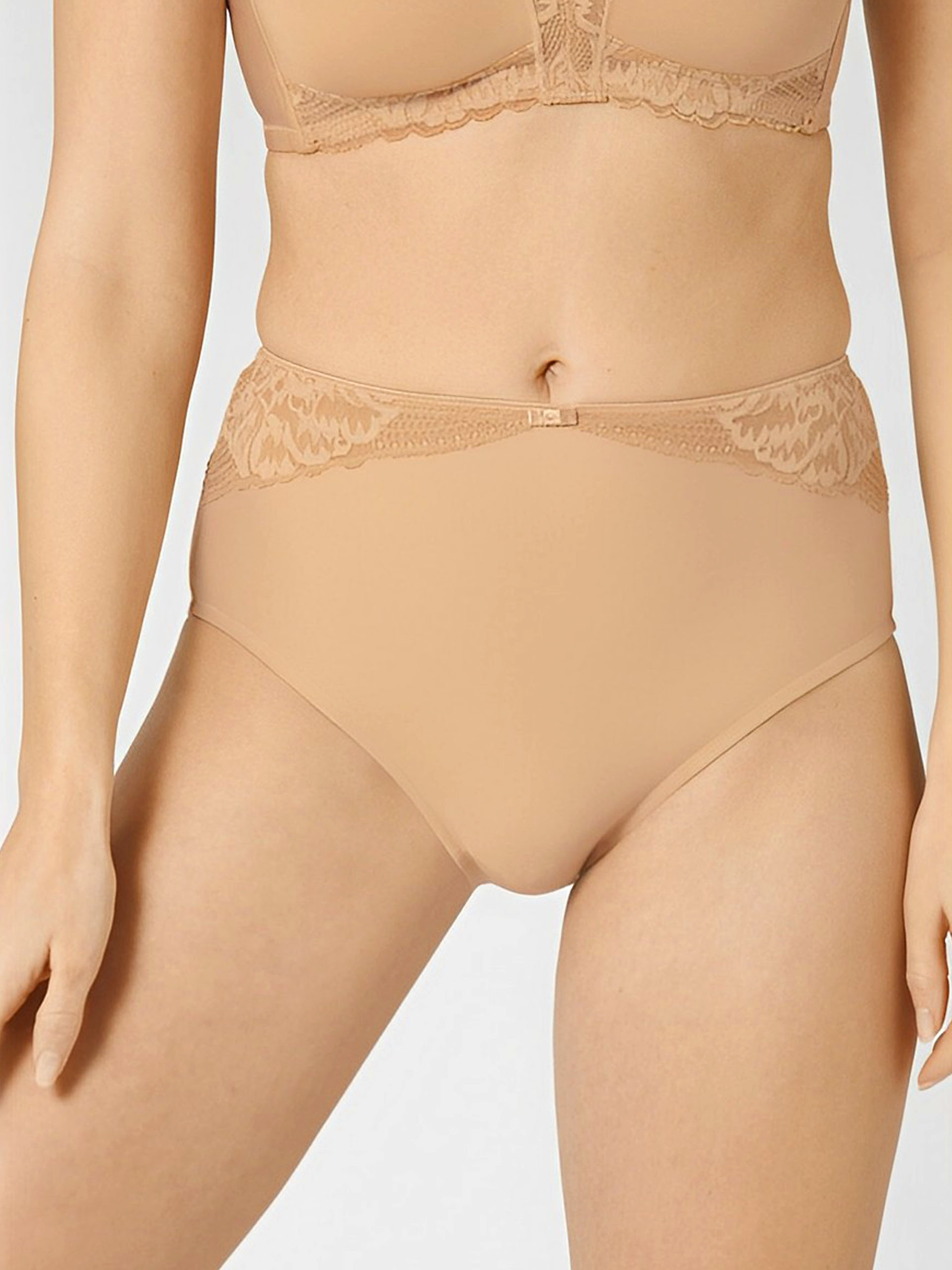 MODERN LACE+COTTON MAXI BRIEFS