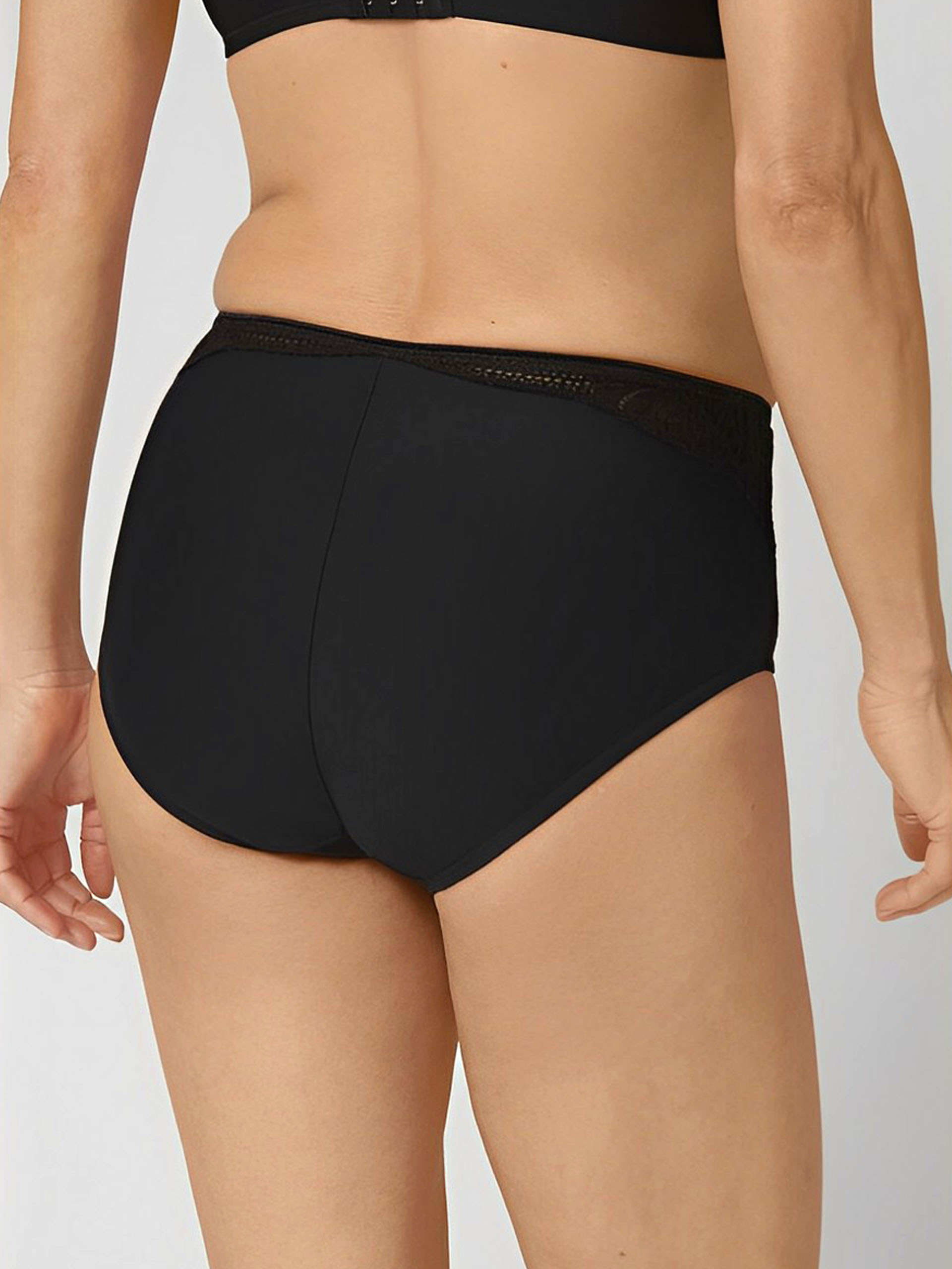 MODERN LACE+COTTON MAXI BRIEFS