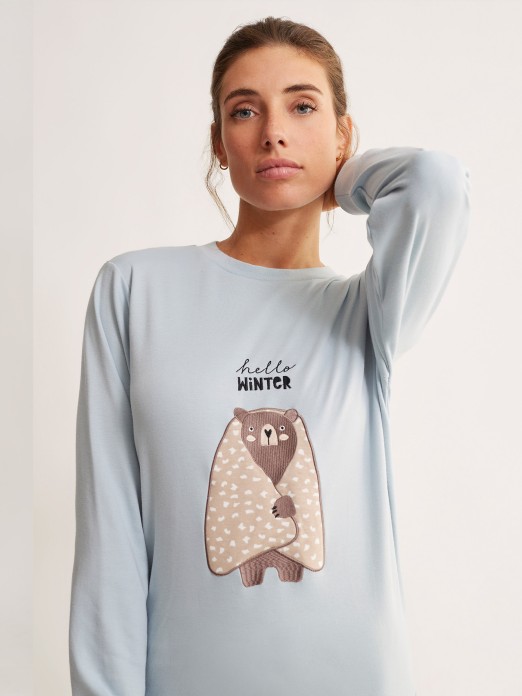 LADIES PYJAMAS PROMISE N17053