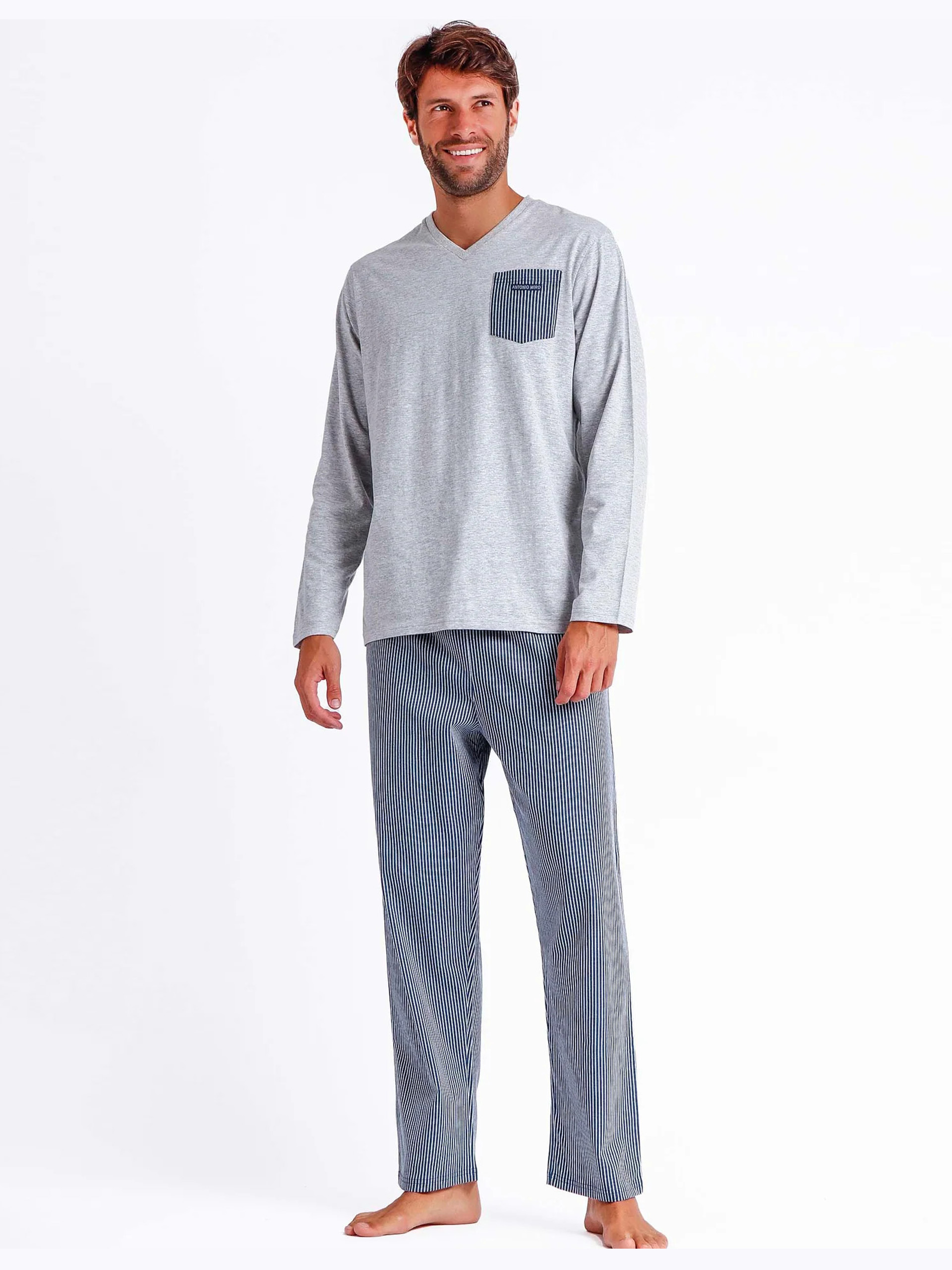 MEN'S LOOSE PYJAMAS TRAVEL ADMAS 60915