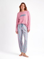 Algodn de azcar rosa