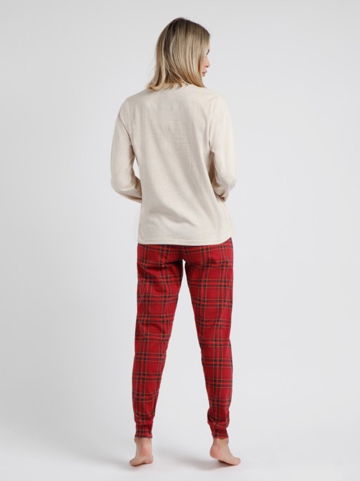 PIJAMA SENHORA KEEP WALKING ADMAS 60248
