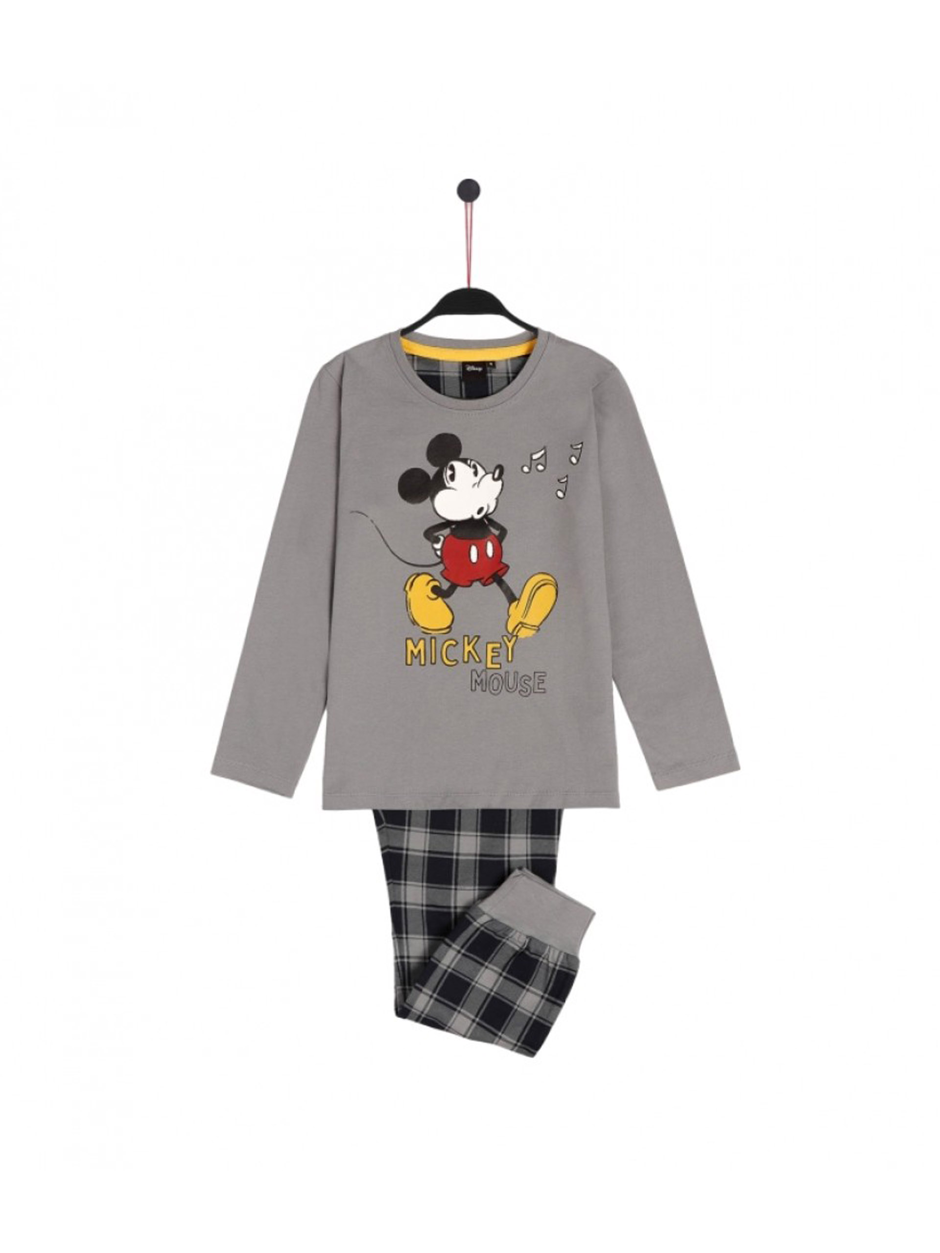 TWEEN BOY MICKEY PYJAMAS GREY ADMAS 60743