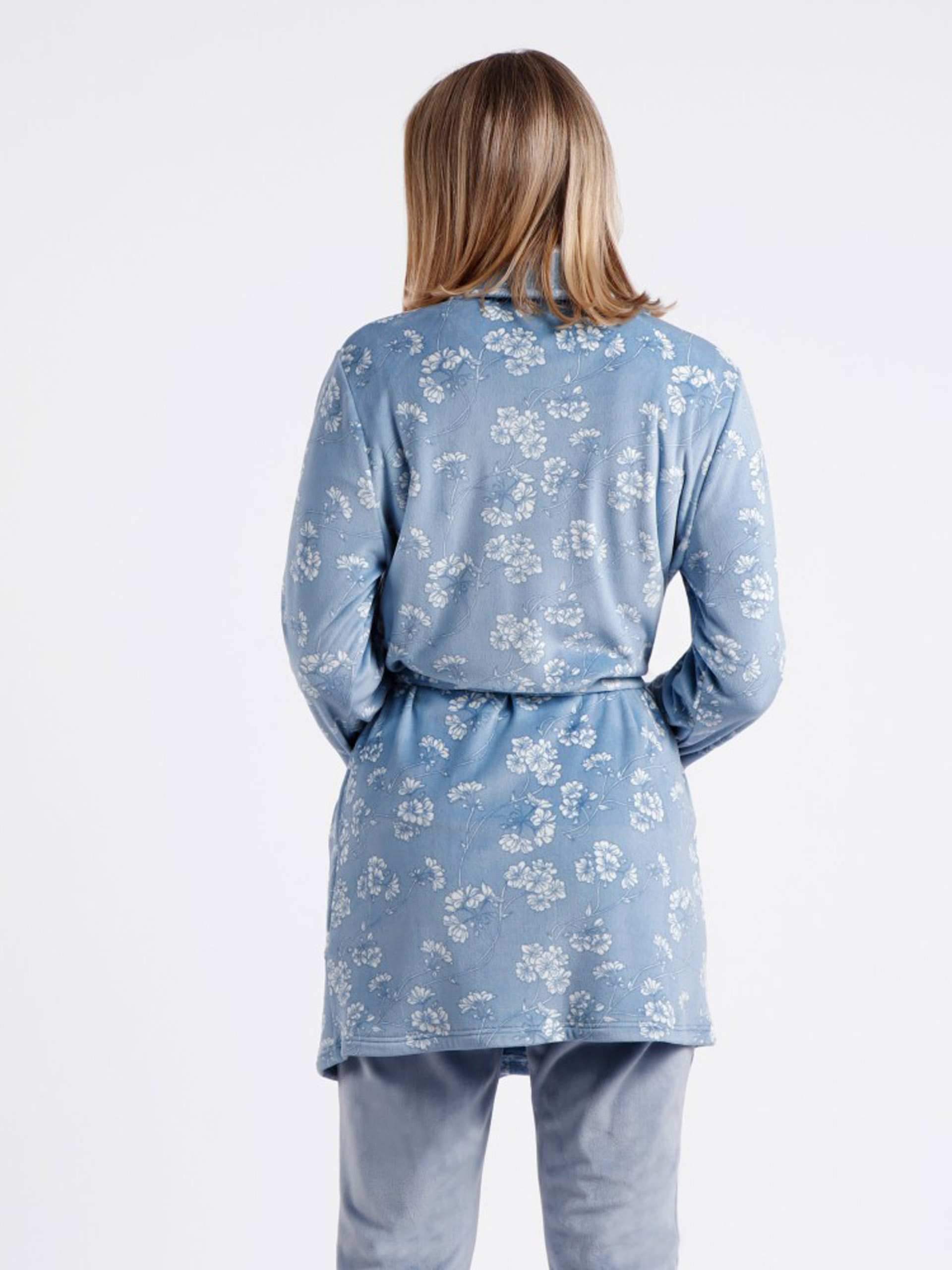 BATA SEÑORA FLORES BLANCAS ADMAS 67090