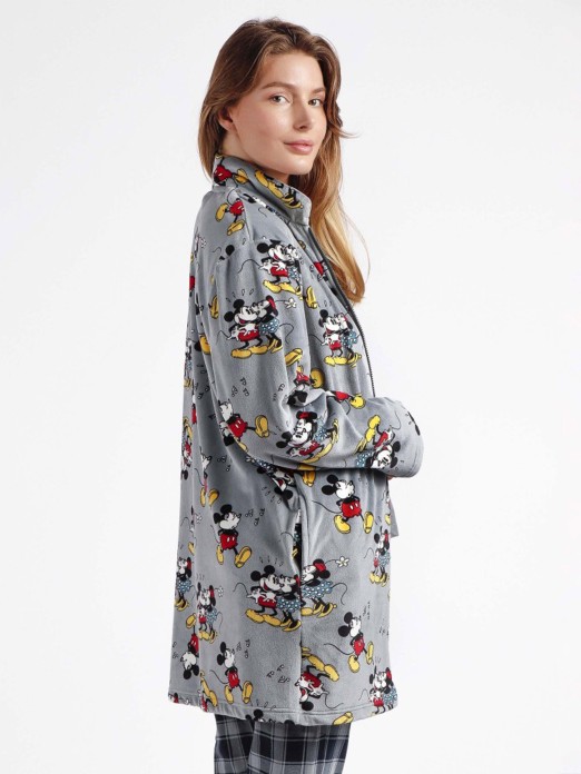 ROBE SENHORA MICKEY GREY ADMAS 67012
