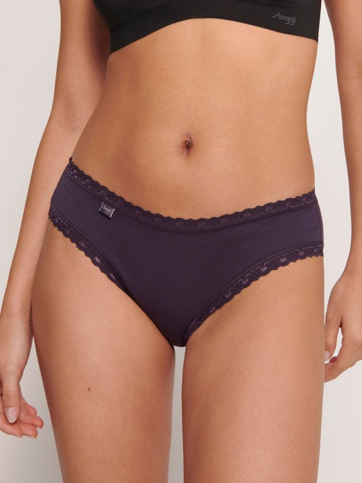 PACK 3 BRIEFS SLOGGI 24/7 WEEKEND HIPSTER C3P