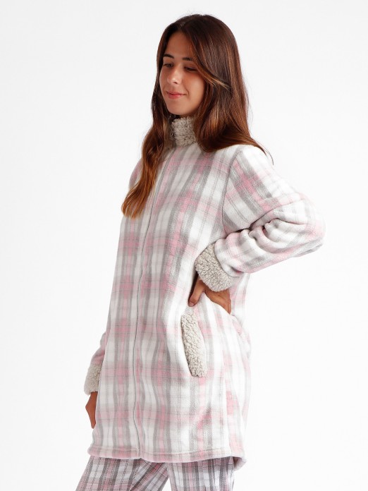 ROBE SENHORA SOFT PINK PARADISE ADMAS 67073