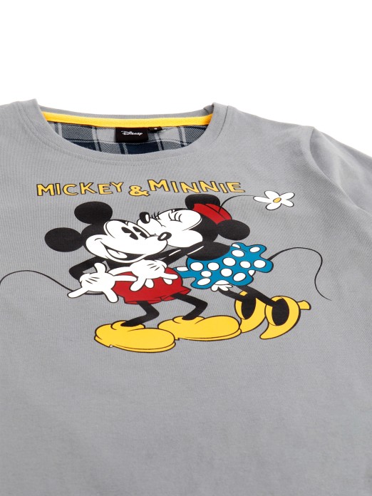 PIJAMAS TWEEN MENINA MICKEY GREY ADMAS 60616