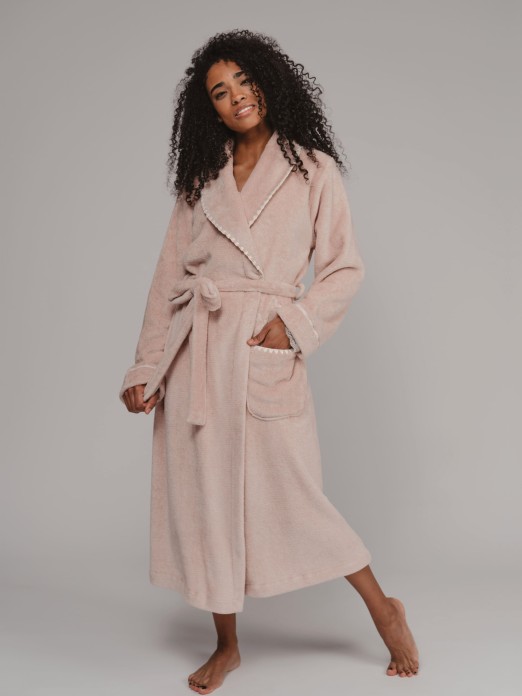 WOMEN'S DRESSING GOWN LANGIARTE BY MIRA 9002MW