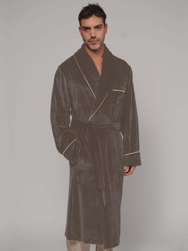 MEN'S DRESSING GOWN LANGIARTE BY MIRA 9020DW