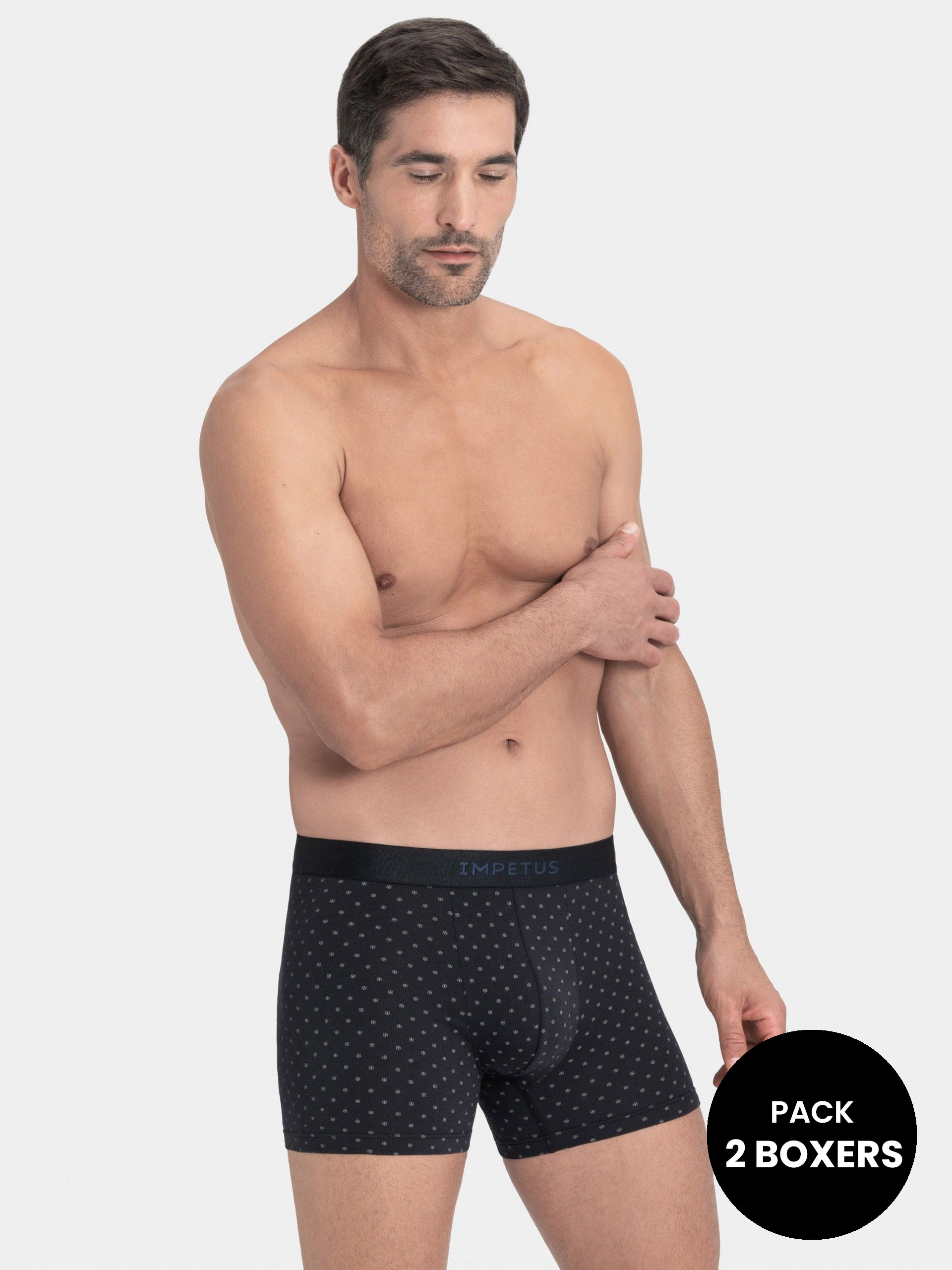 RETRO MEN'S BOXER SHORTS PACK2 IM1221L93 P2