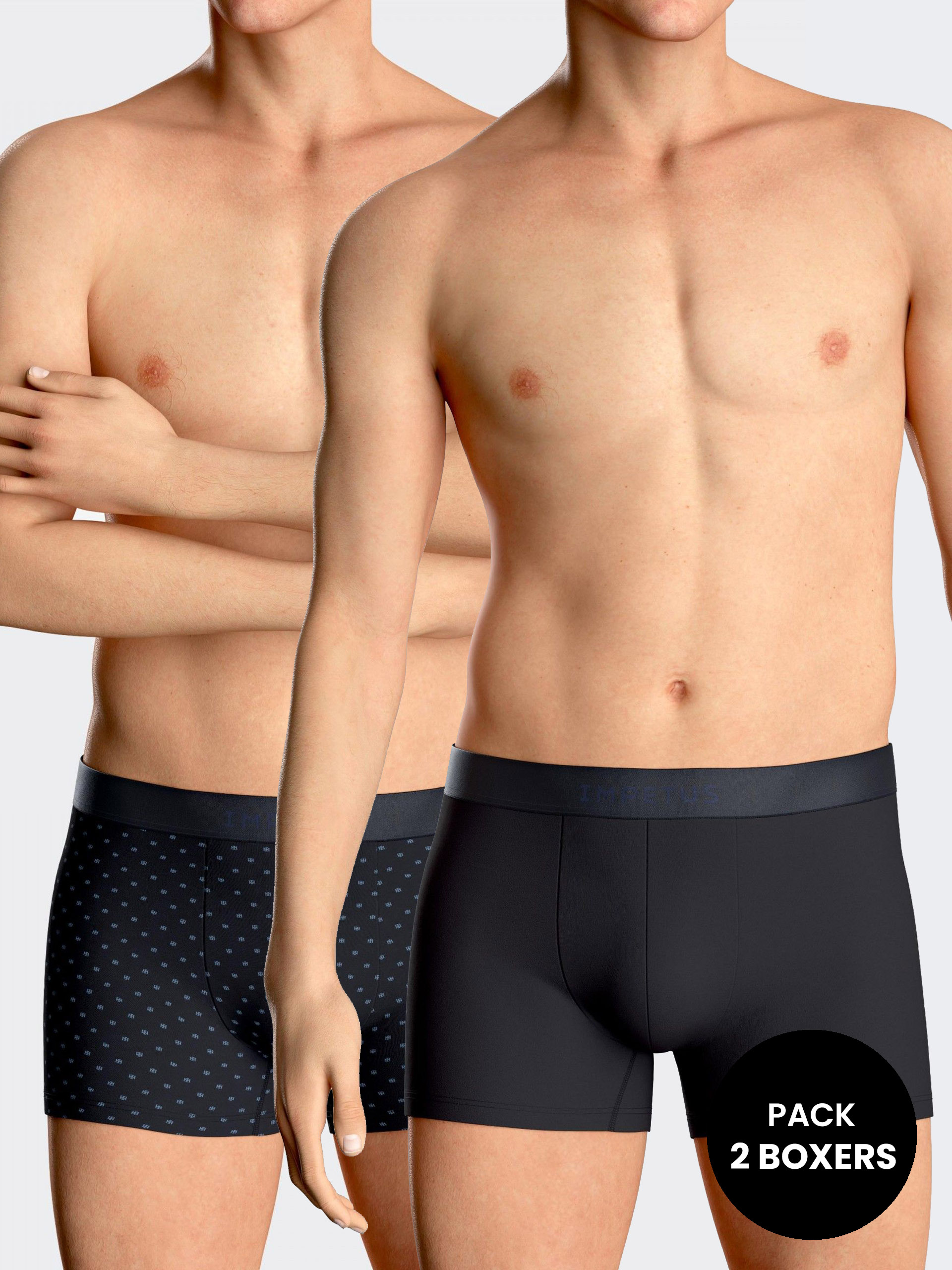 RETRO MEN'S BOXER SHORTS PACK2 IM1221L93 P2