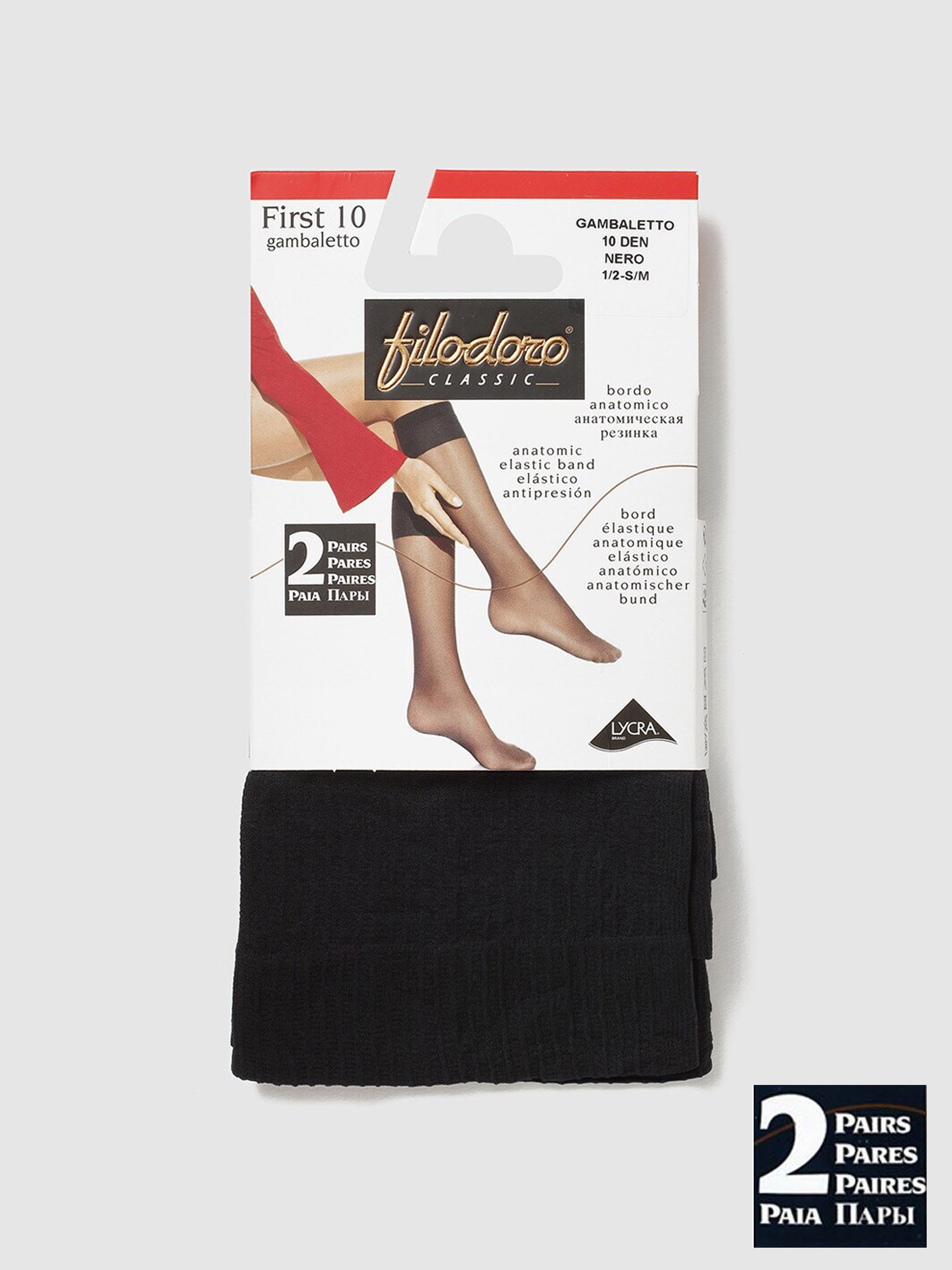 MINI CALCETÍN 2FIRST 10 FILODORO 2P C112527