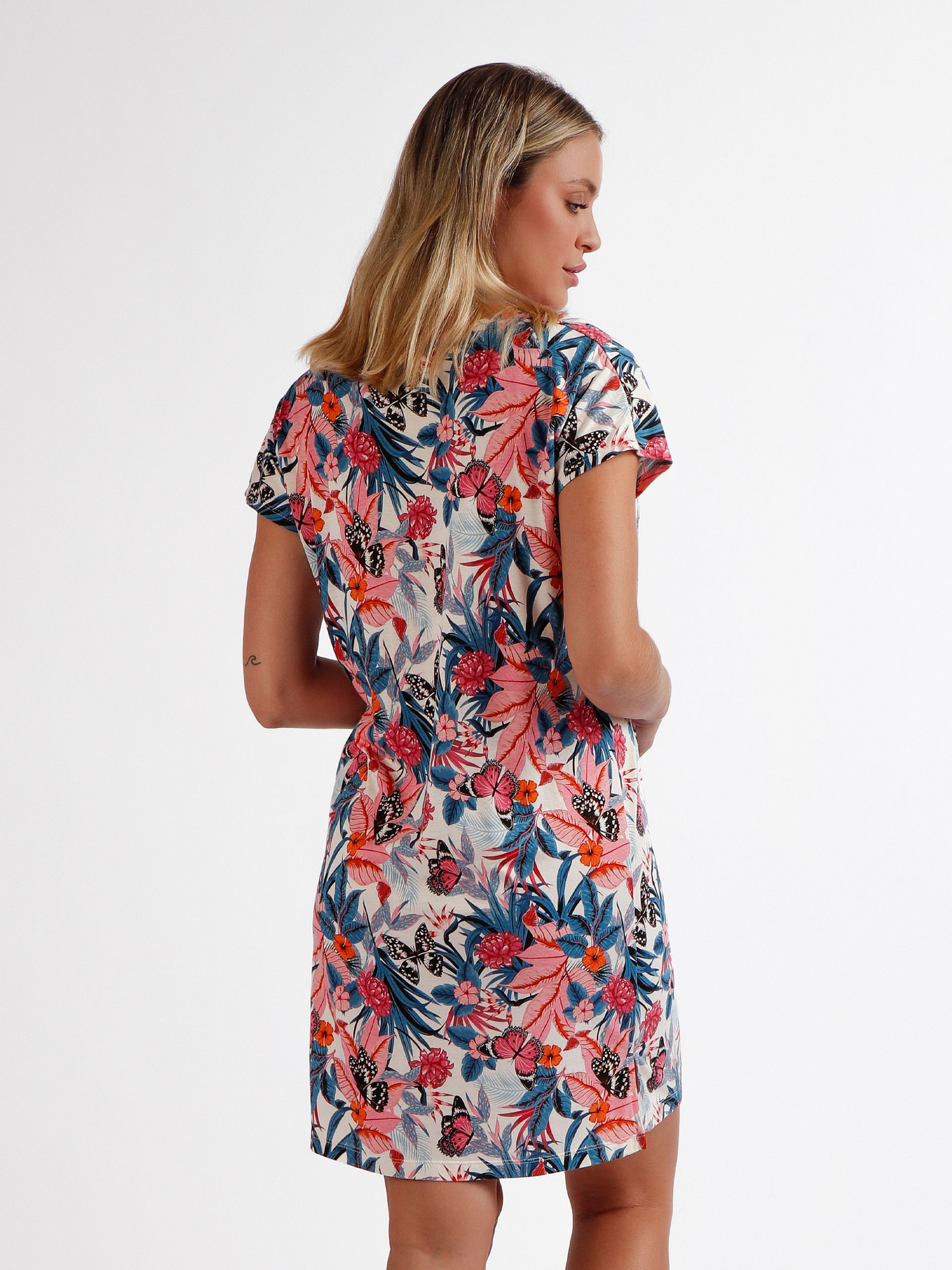 CAMISA DORMIR SENHORA BUTTERFLIES C ADMAS 61230