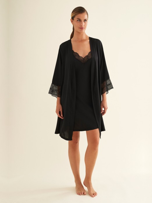 ROBE CETIM SENHORA PROMISE LN5974