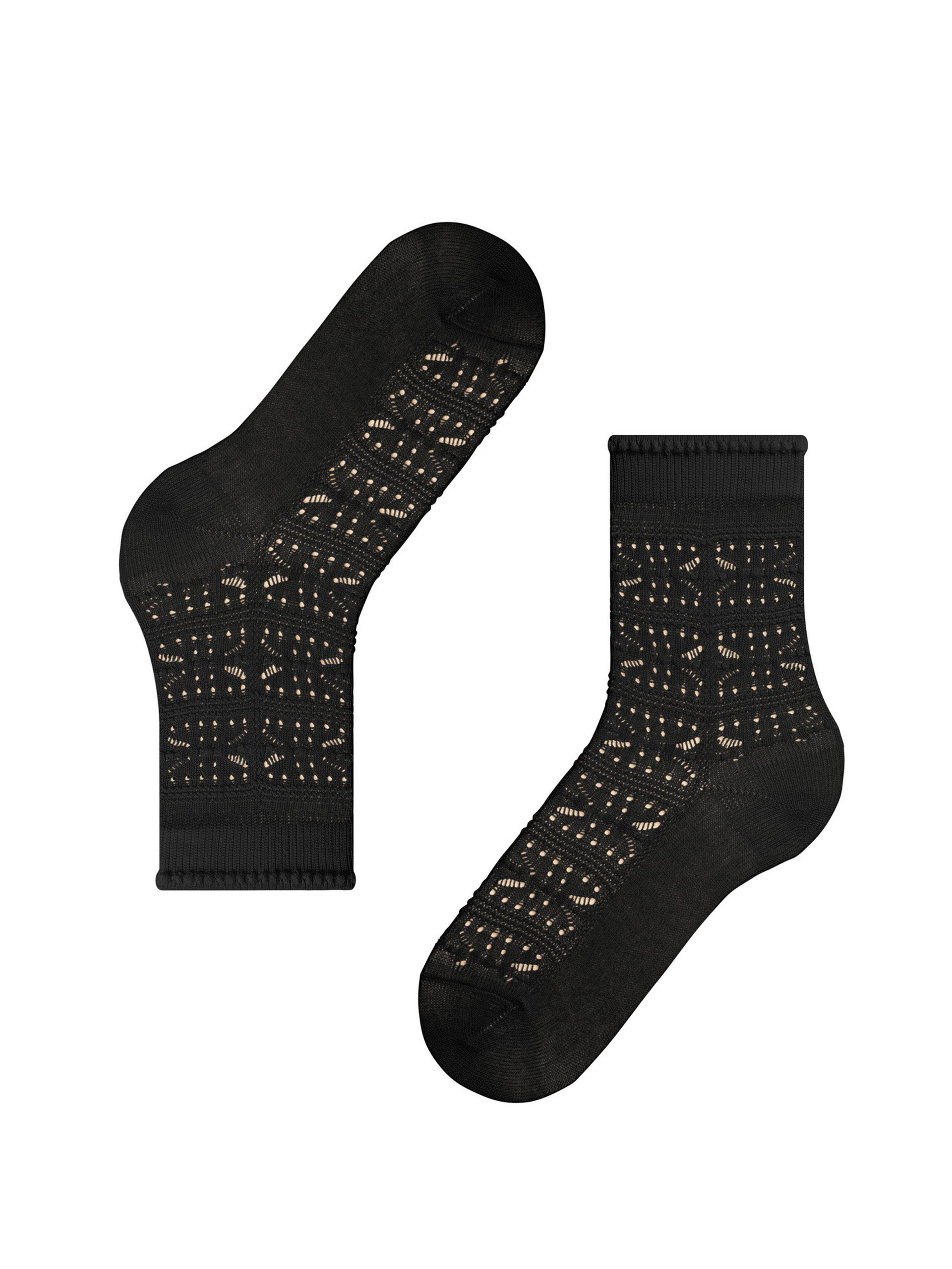 MEIA FALKE GRANNY SQUARE SO 46405