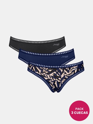 CUECA SLOGGI GO CRUSH MINI C3P