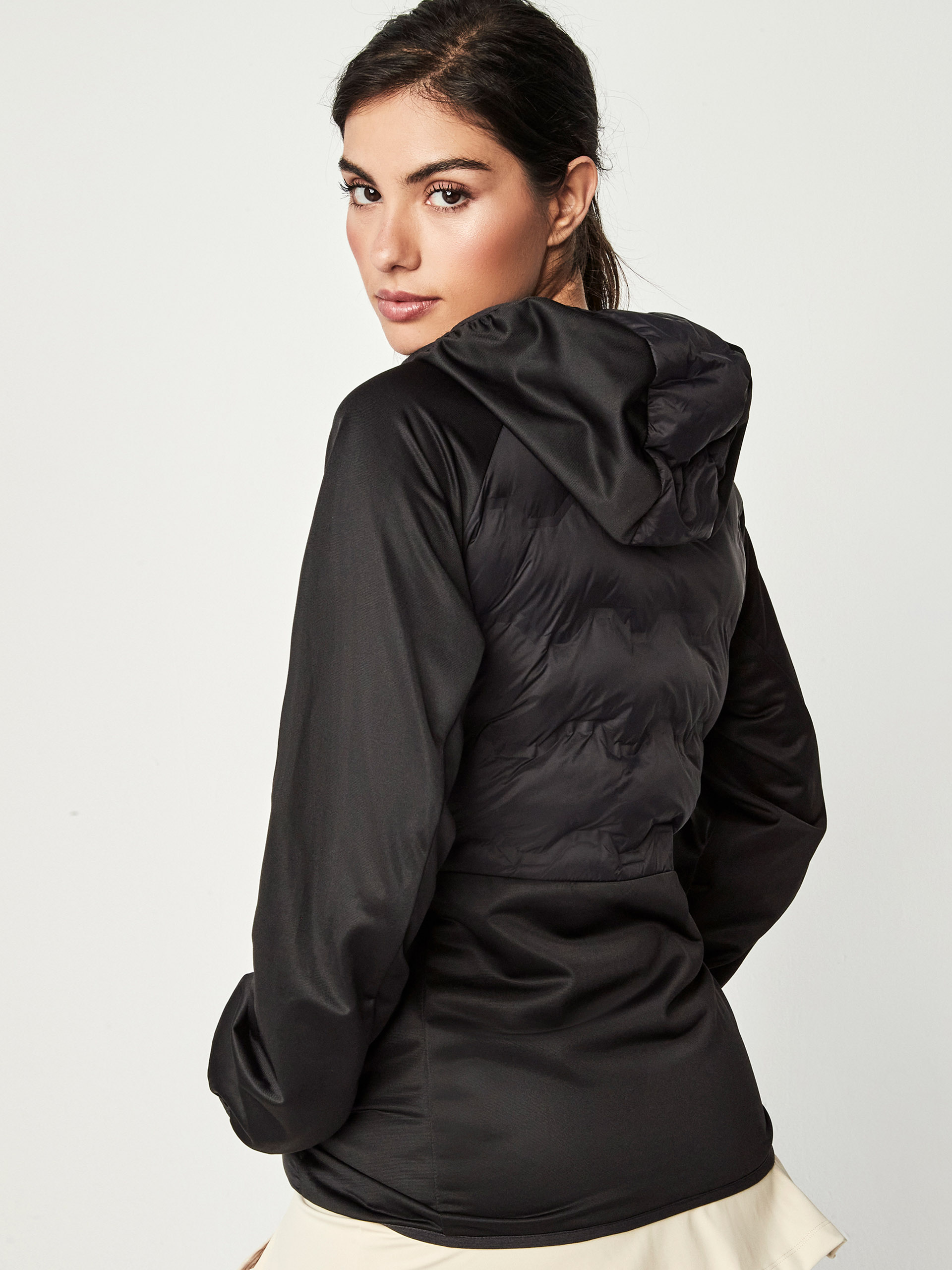 SELMARK HOODED QUILTED JACKET ST667