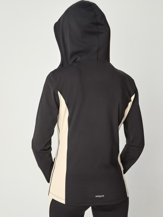 SELMARK ST668 ZIPPED JACKET WITH HOOD