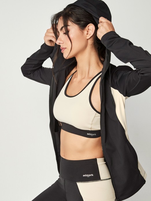 SELMARK ST668 ZIPPED JACKET WITH HOOD