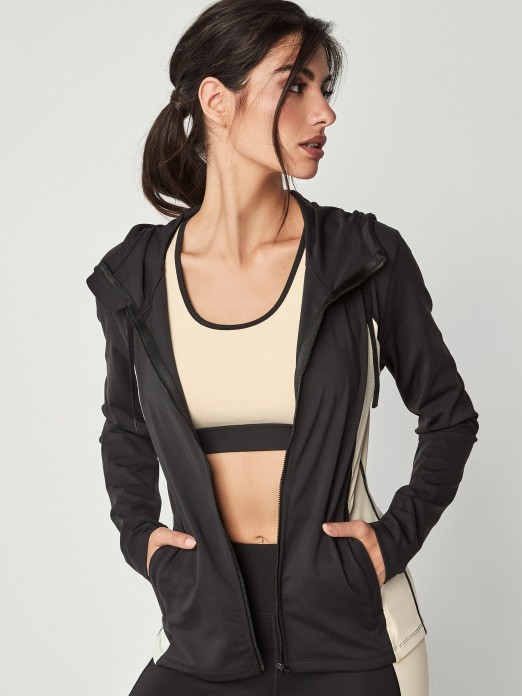 SELMARK ST668 ZIPPED JACKET WITH HOOD