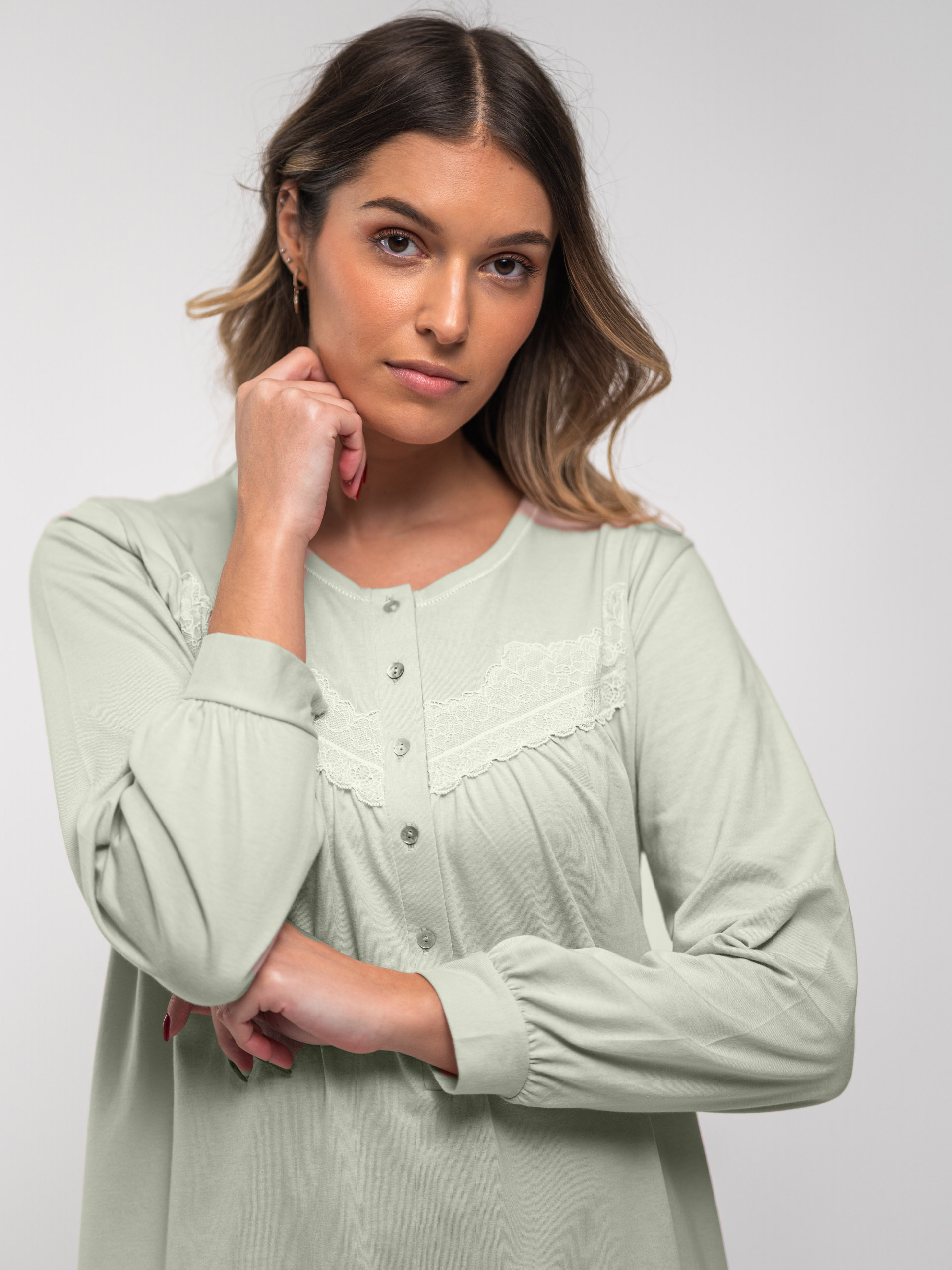 CAMISA DE MUJER LANGIARTE BY MIRA 3106MW