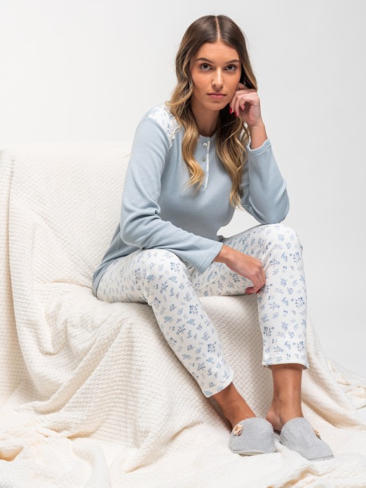 PIJAMA SENHORA LANGIARTE BY MIRA 8205MW