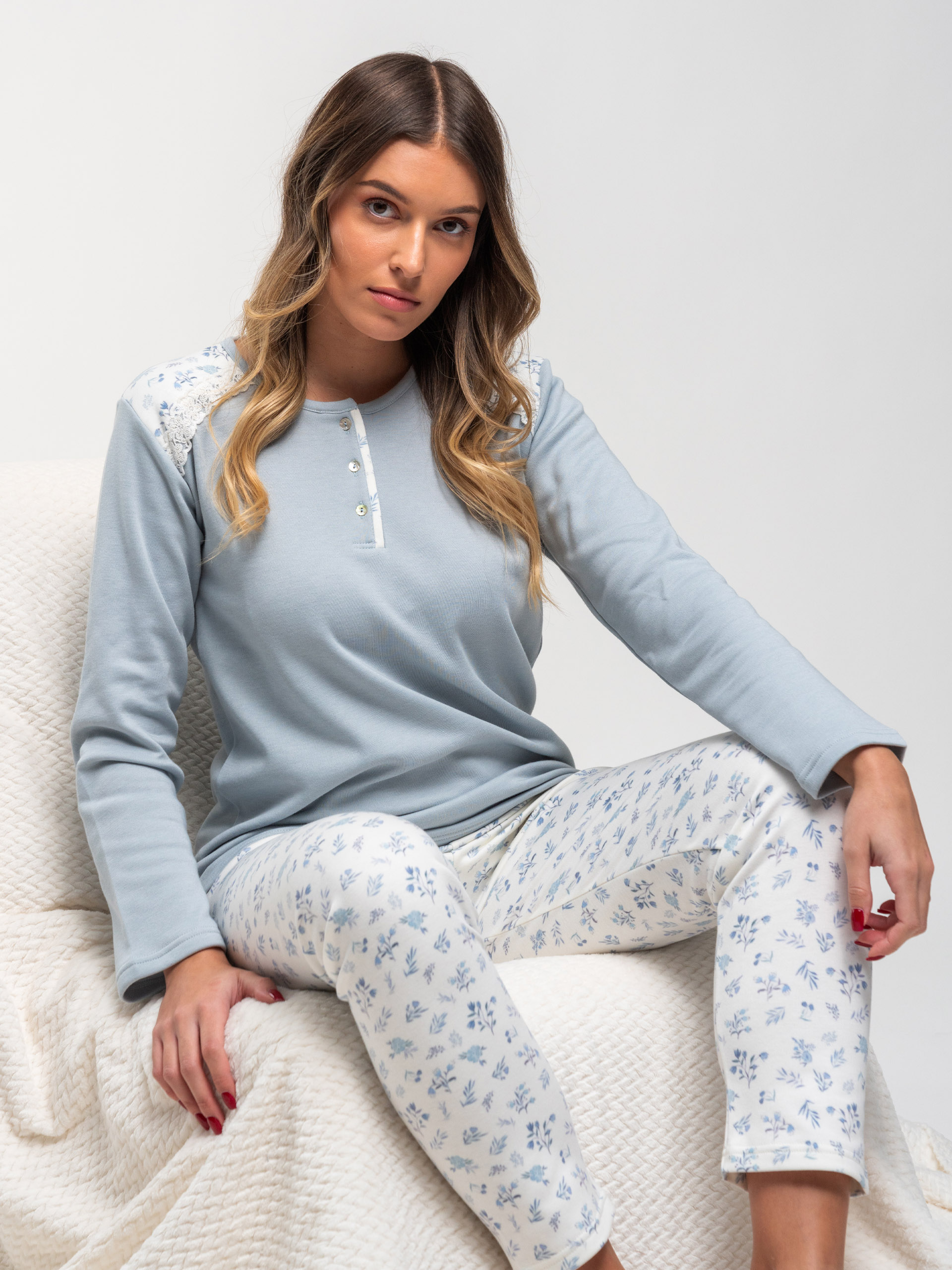 PIJAMA DE MUJER LANGIARTE BY MIRA 8205MW