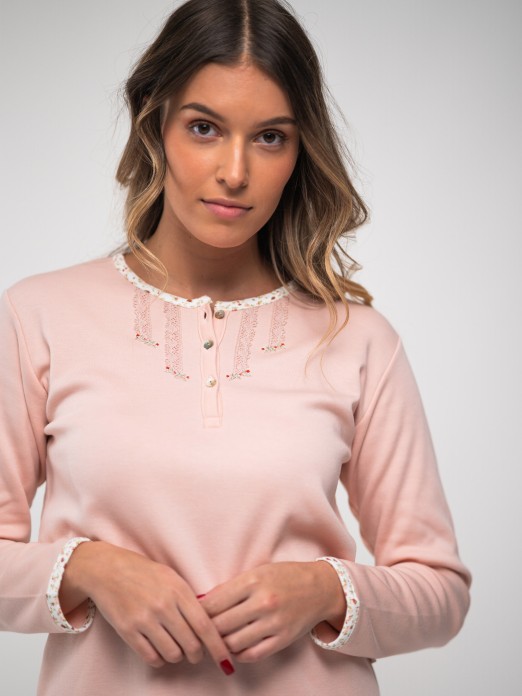 PIJAMA SENHORA LANGIARTE BY MIRA 8212MW